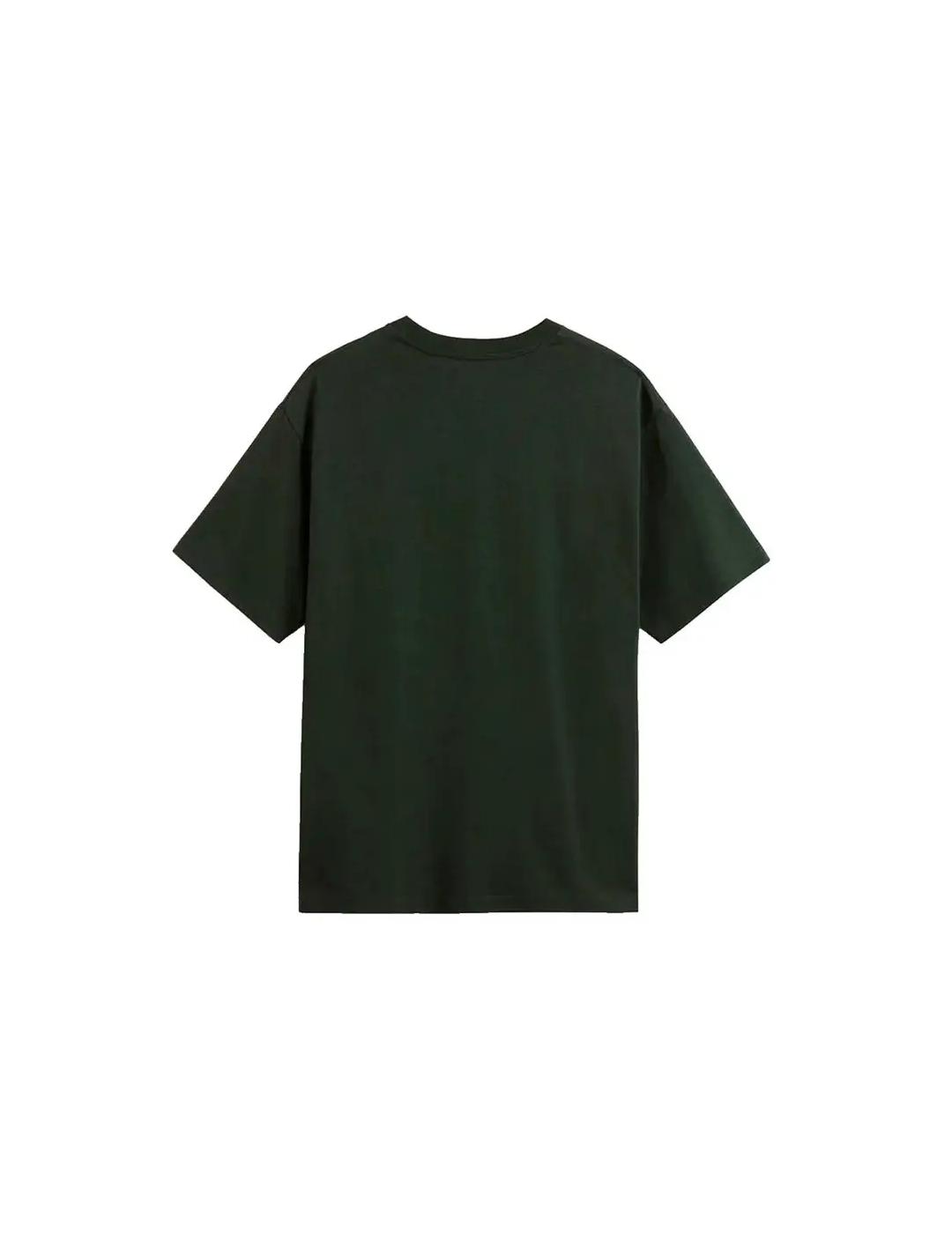 VANS CAMISETA VERDE LEFT CHEST II LOOSE