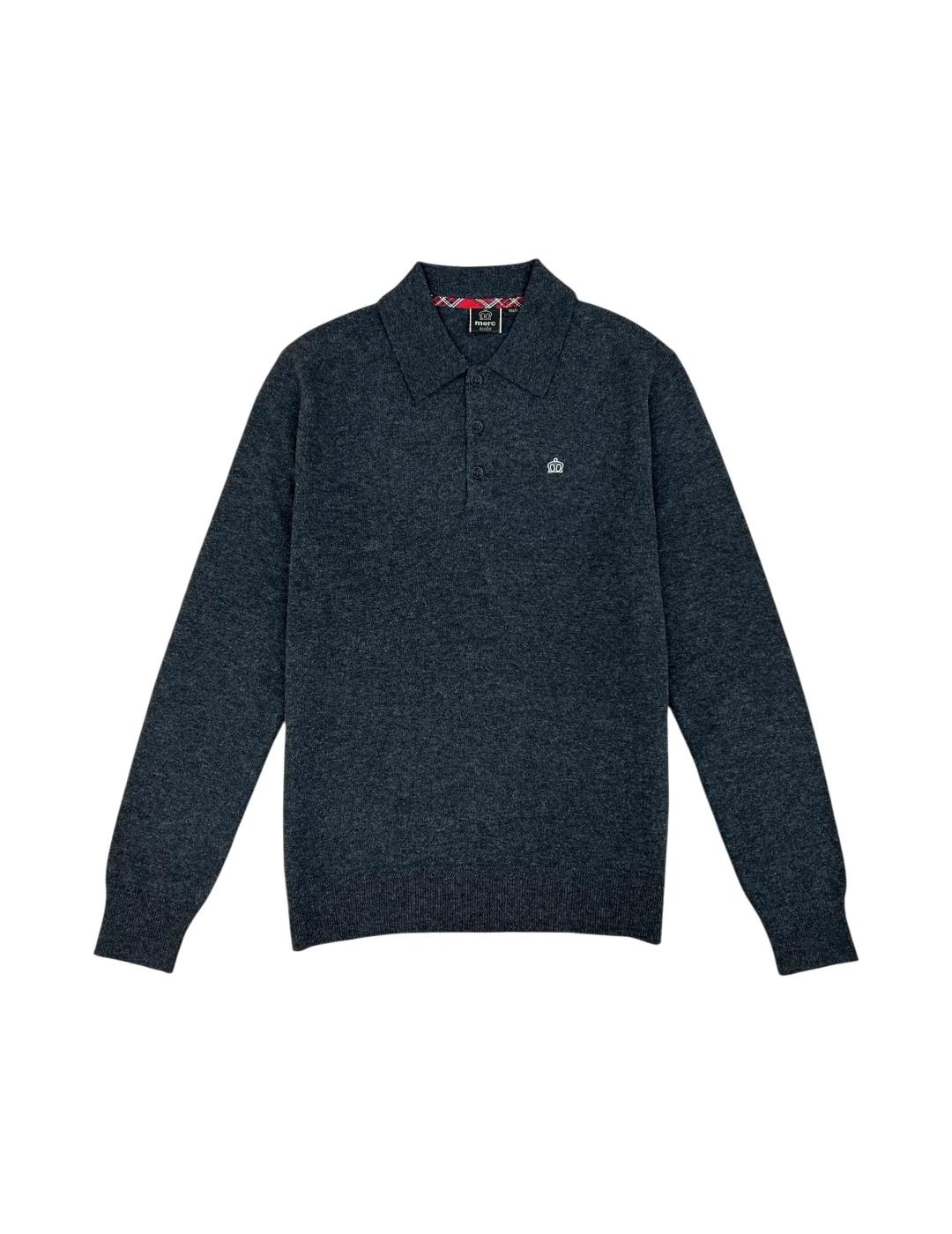 MERC POLO CHARCOAL LANA