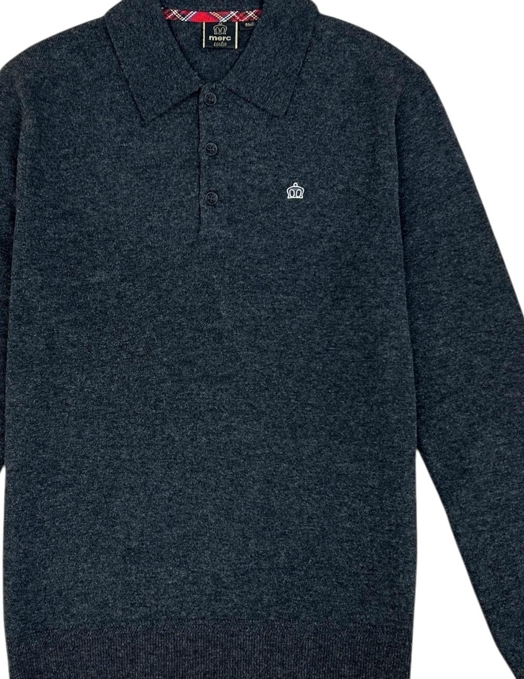 MERC POLO CHARCOAL LANA
