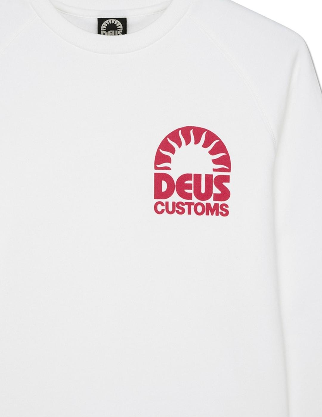 DEUS SUDADERA BLANCA MELODIES