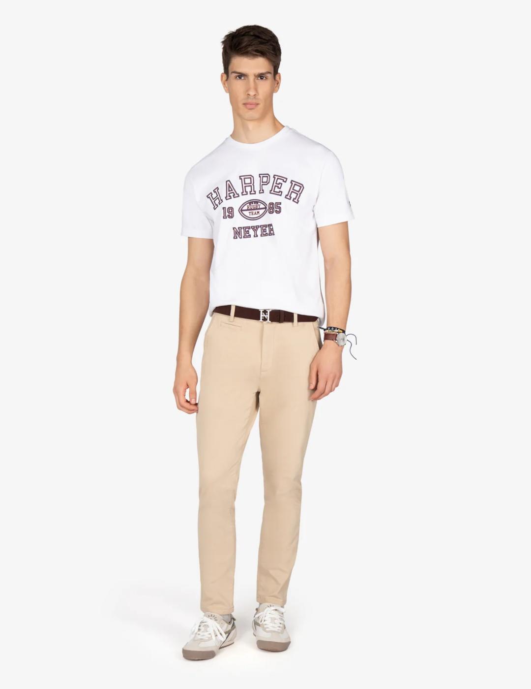 HARPER CAMISETA BLANCA RUGBY