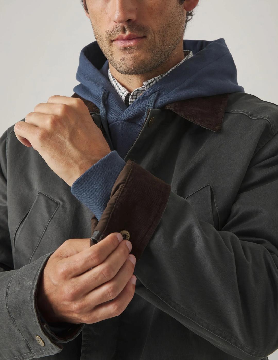 SCOTTA PARKA VERDE OSCURO BRITISH