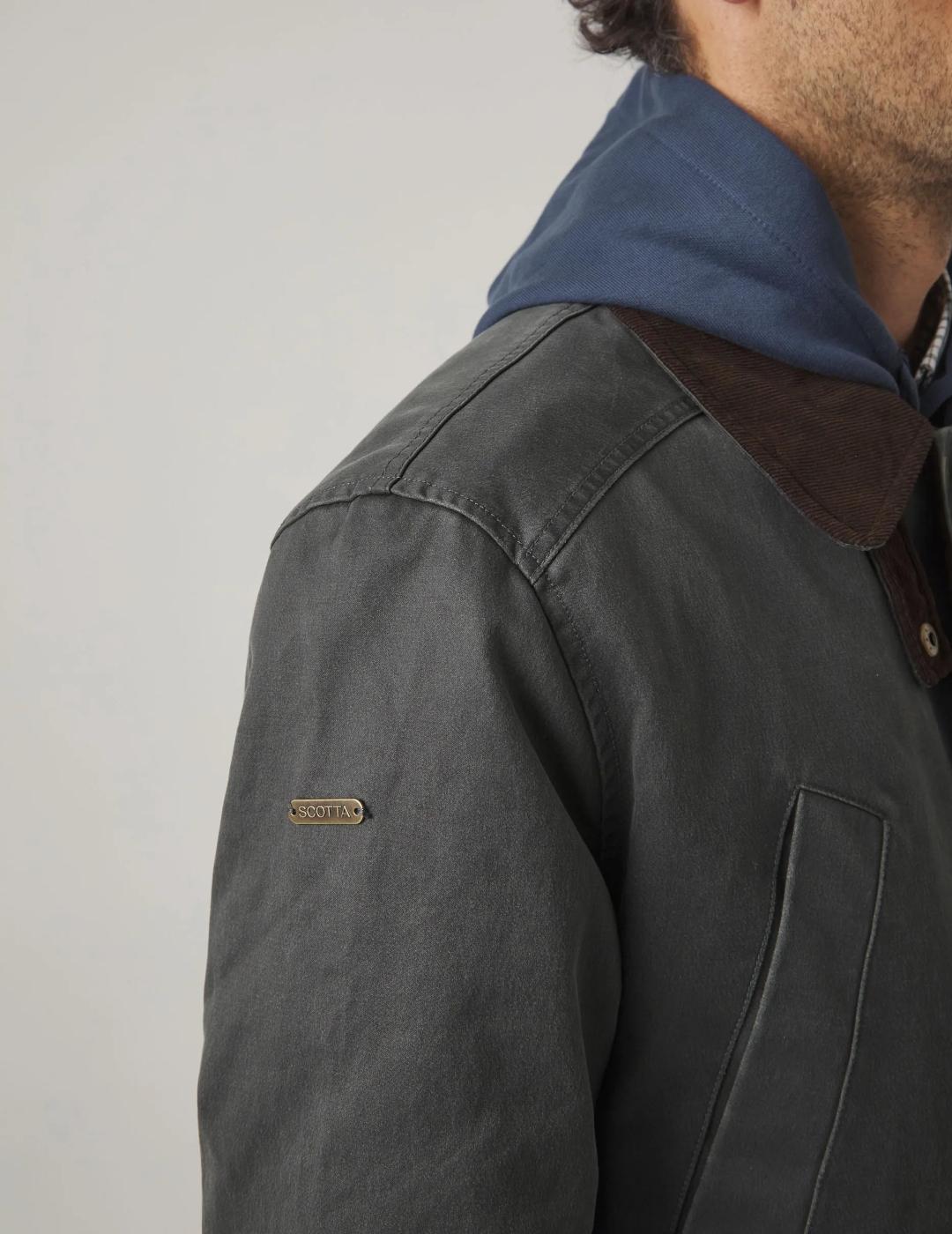 SCOTTA PARKA VERDE OSCURO BRITISH