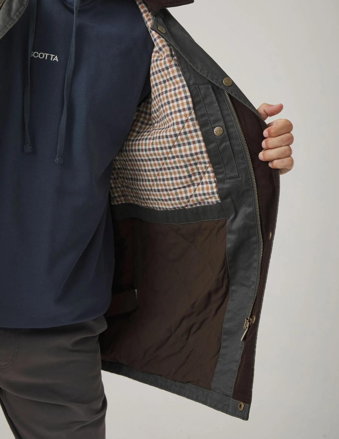 SCOTTA PARKA VERDE OSCURO BRITISH