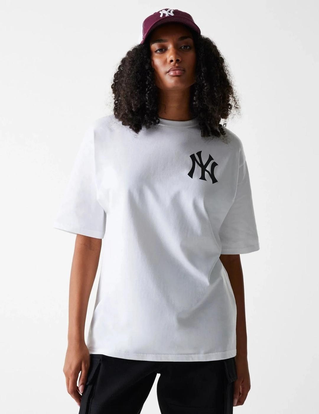 NEW ERA CAMISETA BLANCA MSL BASEBALL