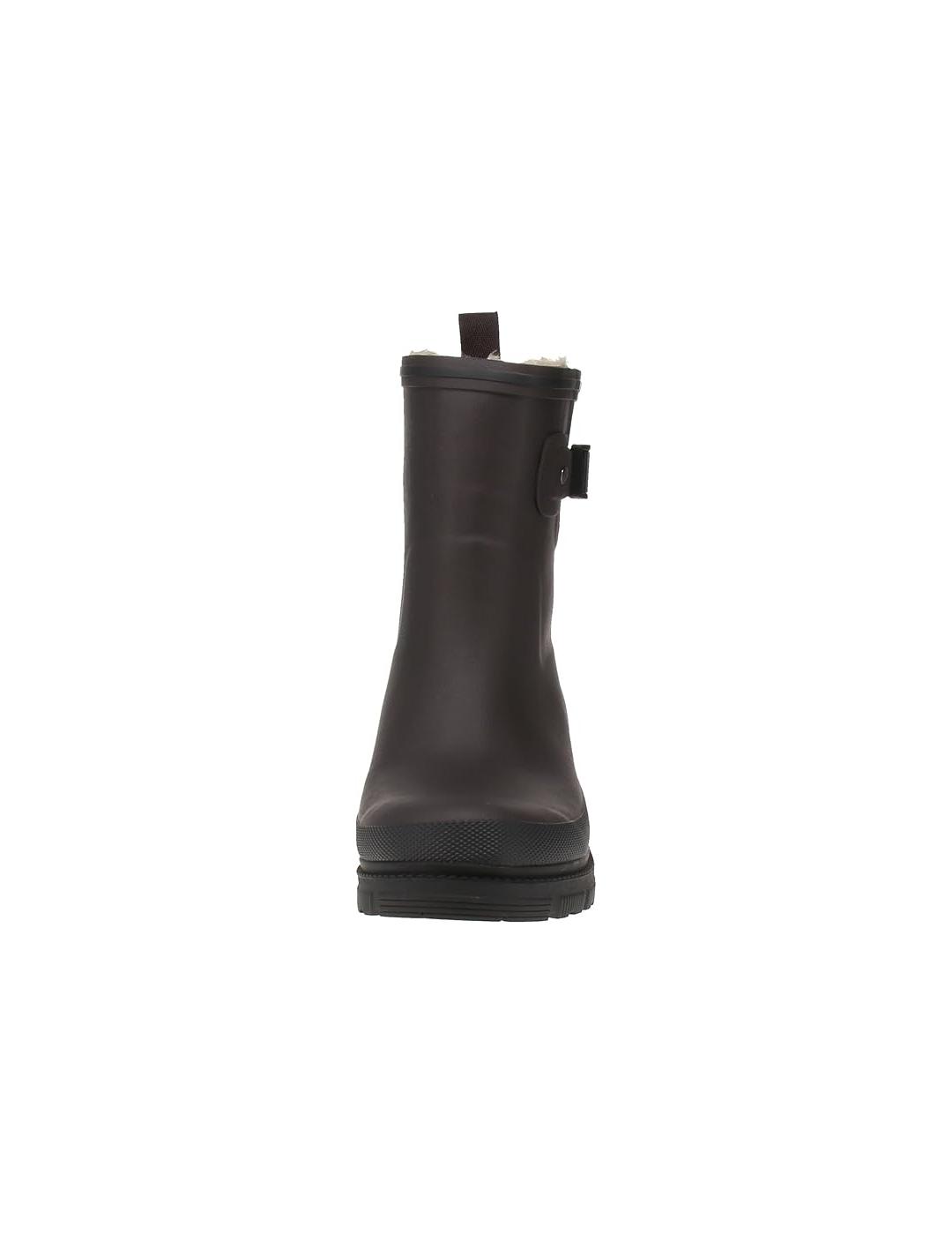 VERBENAS BOTAS DE AGUA BROWN BLACK
