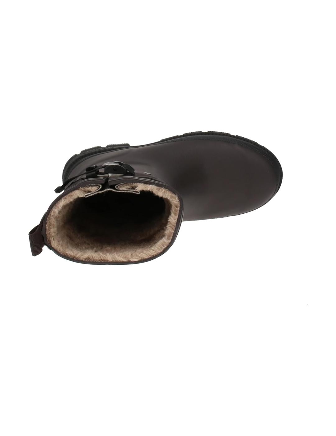 VERBENAS BOTAS DE AGUA BROWN BLACK