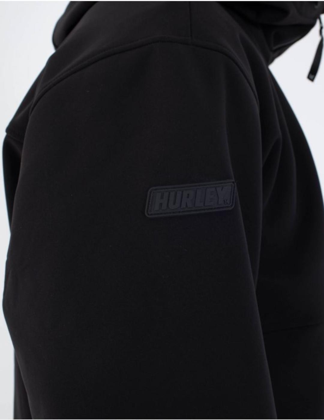 HURLEY JACKET SHELL BLACK