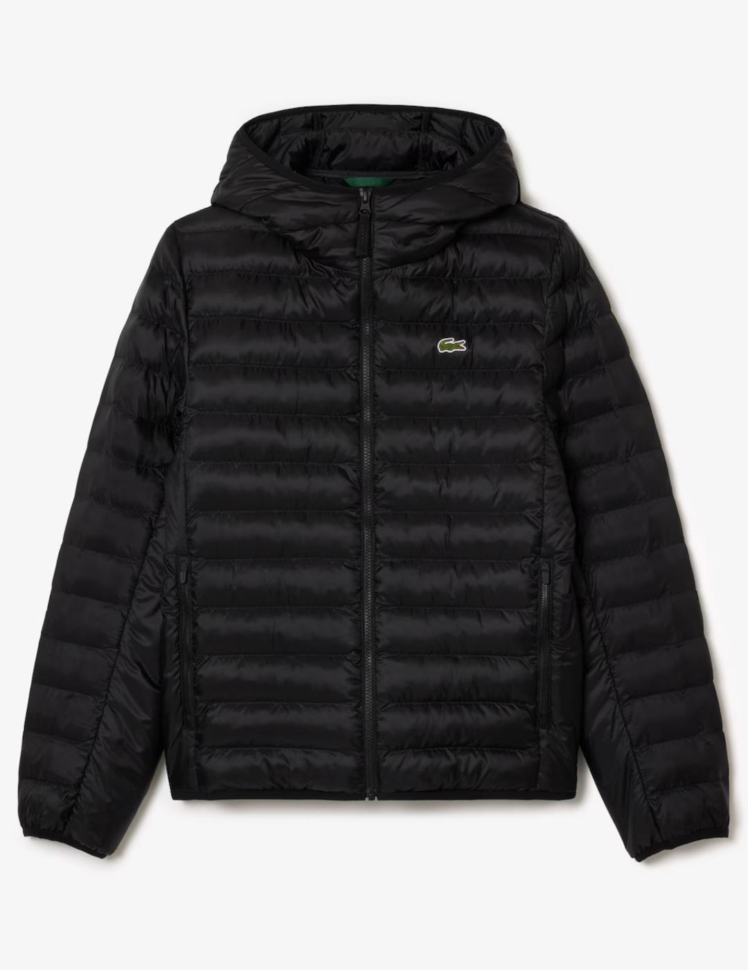 LACOSTE PLUMAS NEGRO