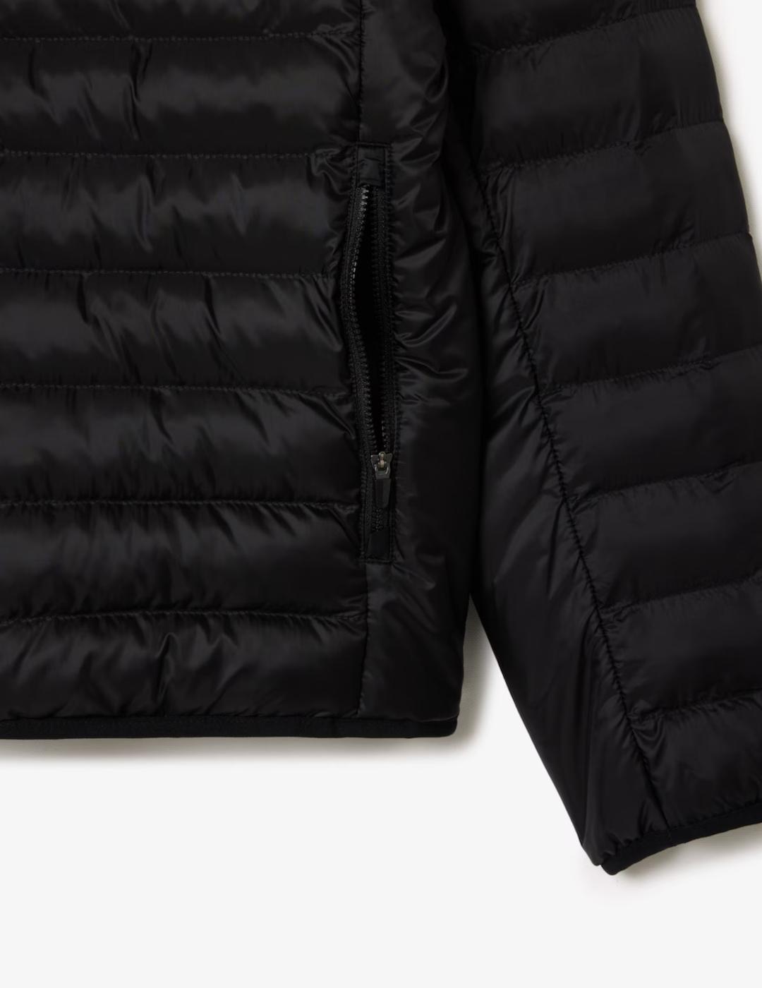 LACOSTE PLUMAS NEGRO