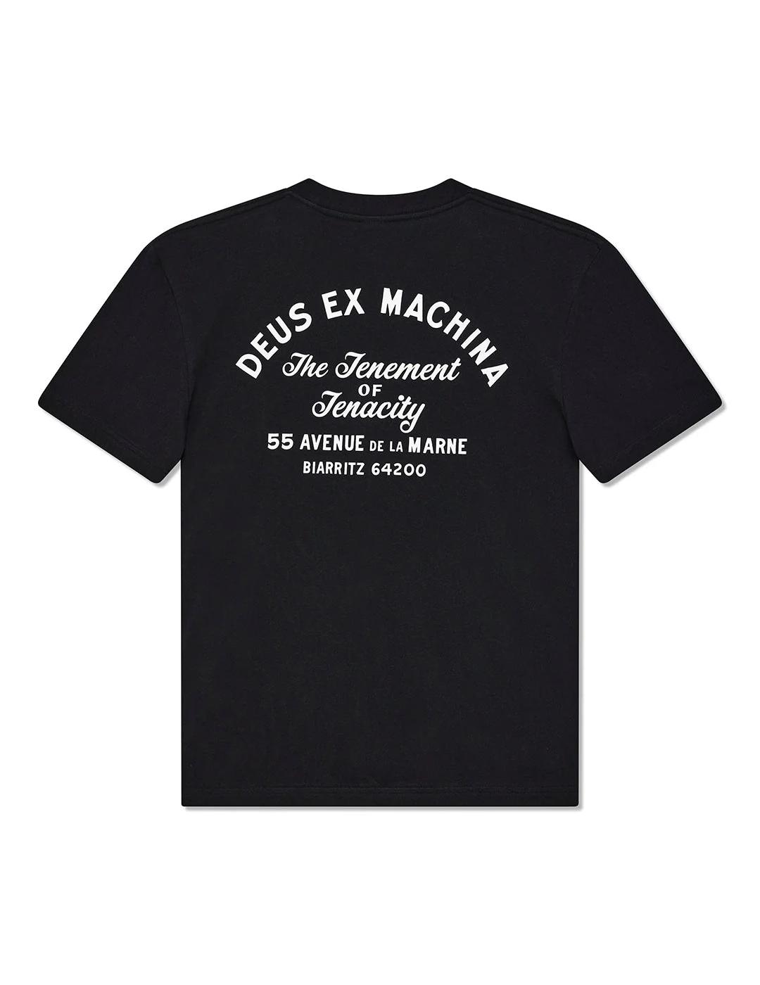 DEUS CAMISETA RALLYEYE NEGRA