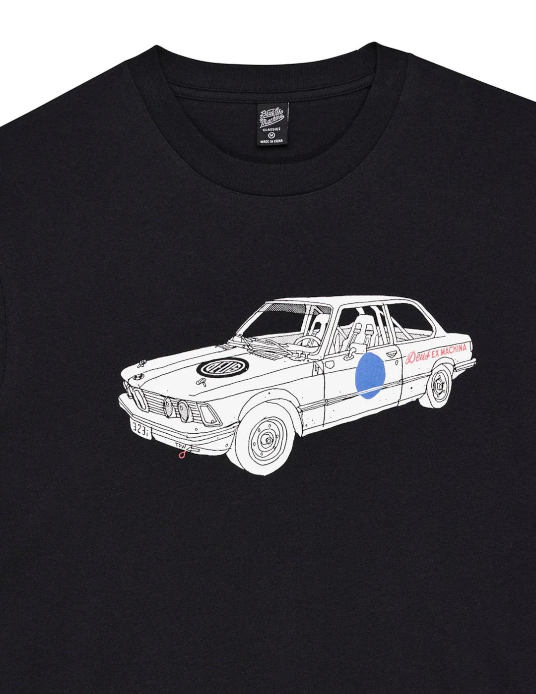 DEUS CAMISETA RALLYEYE NEGRA