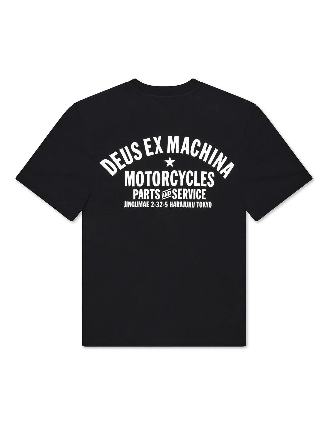 DEUS CAMISETA HARAJUKU NEGRA