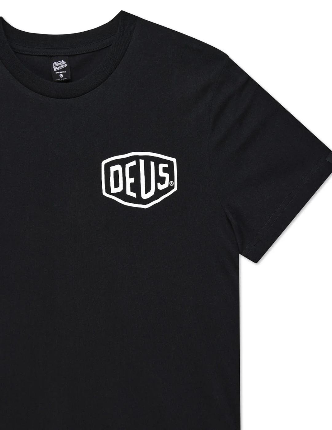 DEUS CAMISETA HARAJUKU NEGRA
