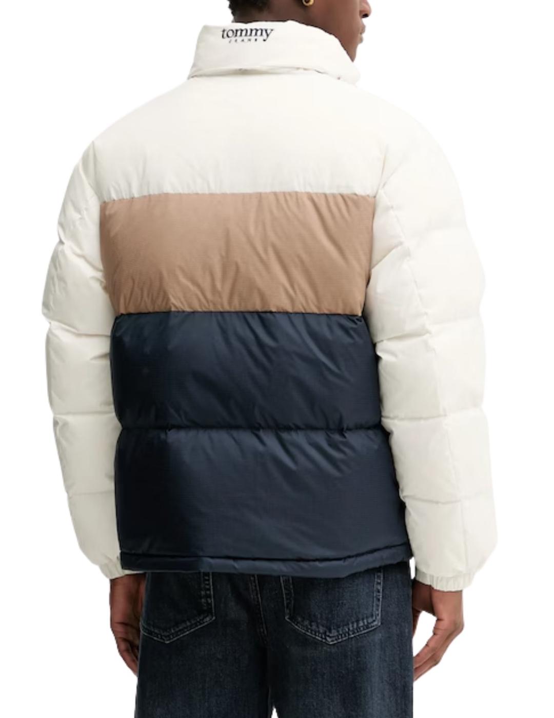 TOMMY CAZADORA ECRU MULTI ALASKA DOWN