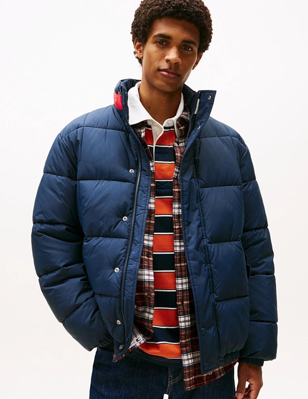 TOMMY CAZADORA MARINO DNA COLLAR PUFFER
