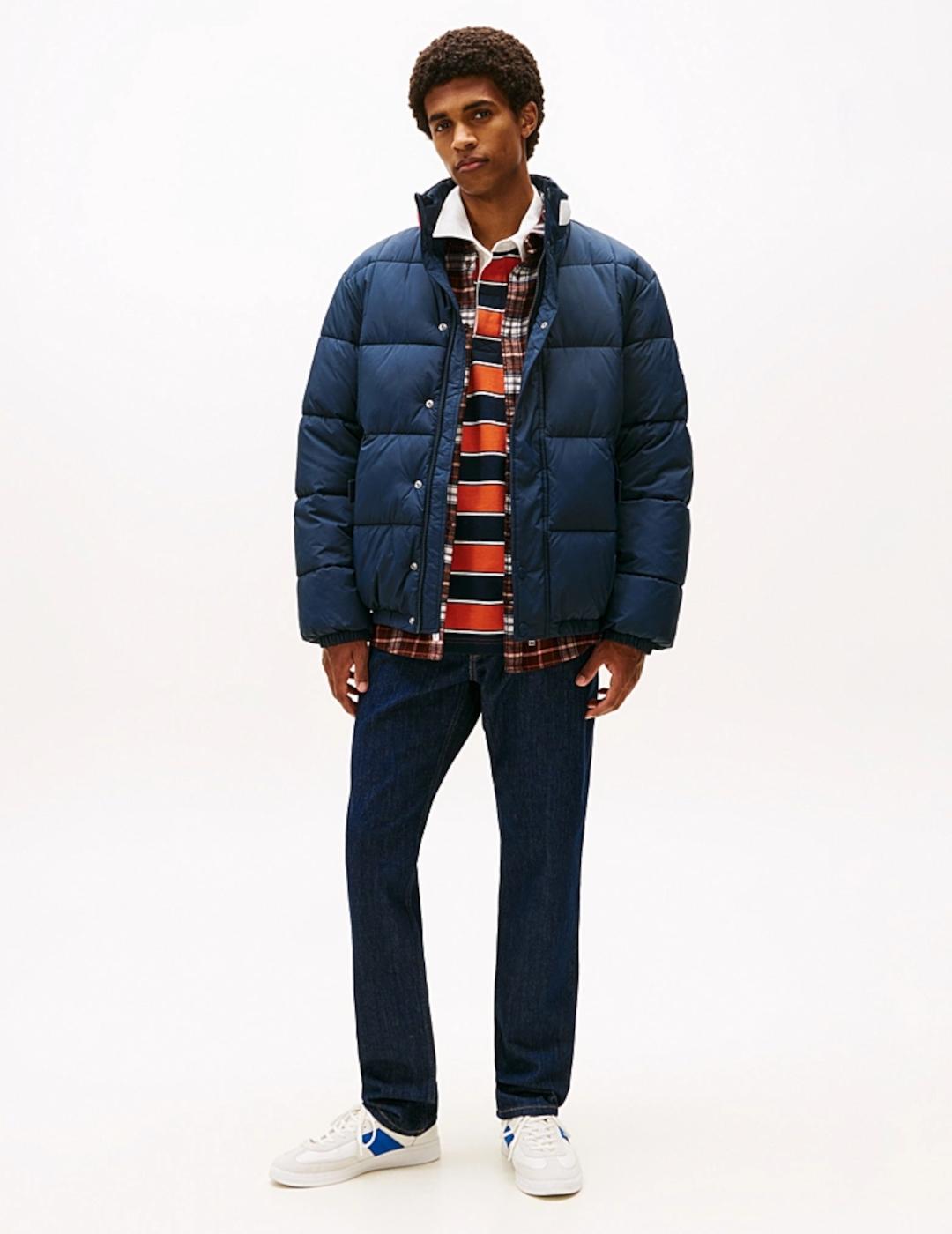 TOMMY CAZADORA MARINO DNA COLLAR PUFFER