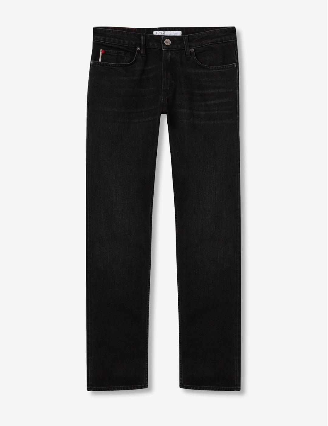 TIFFOSI JEANS NEGRO LEO 266 CONFORT