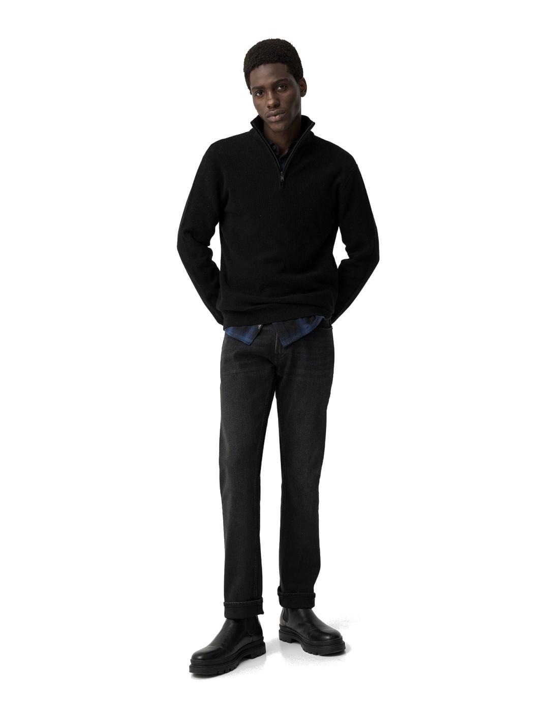 TIFFOSI JEANS NEGRO LEO 266 CONFORT