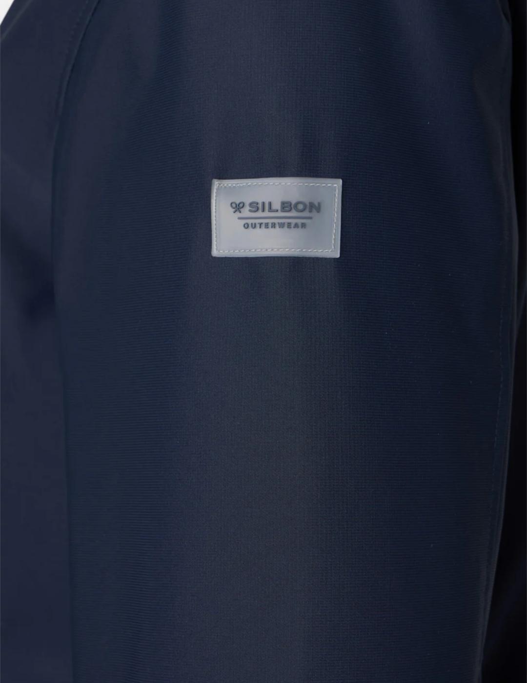 SILBON PARKA MARINO TECNICA TAILORING