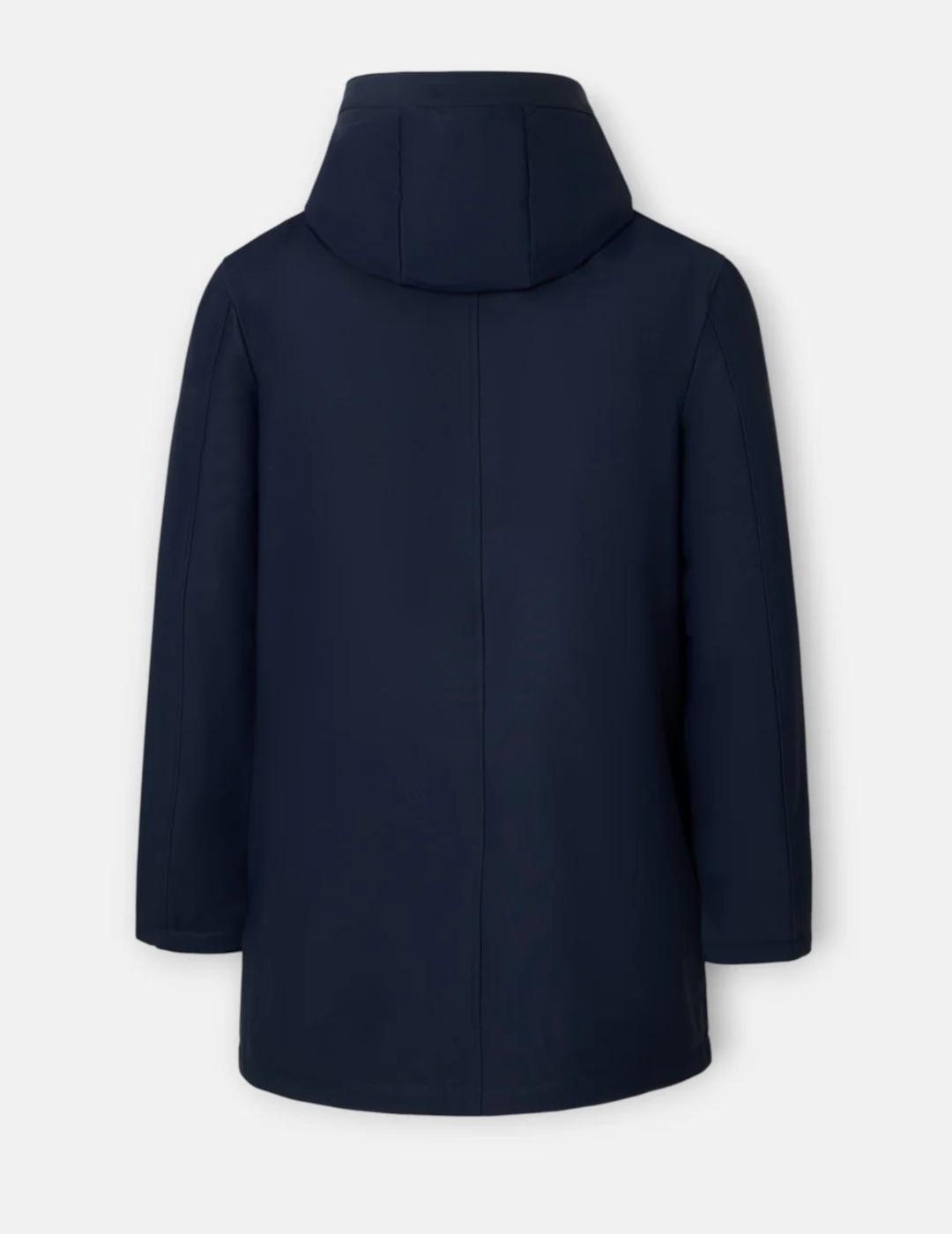 SILBON PARKA MARINO TECNICA TAILORING