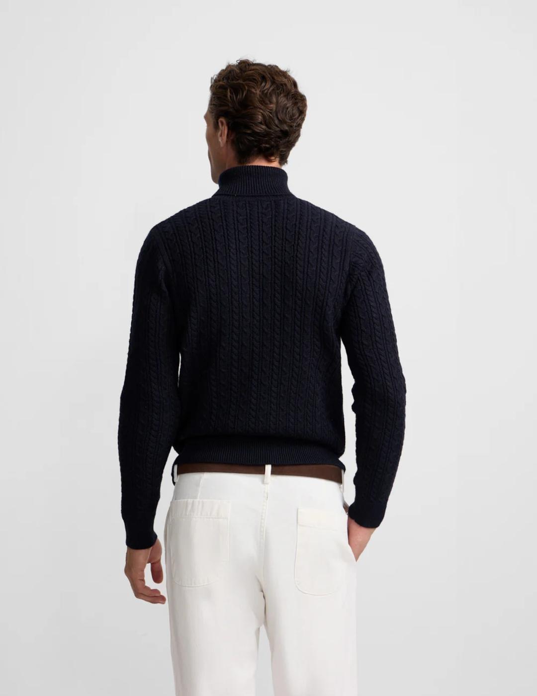 SILBON JERSEY MARINO OCHOS CUELLO