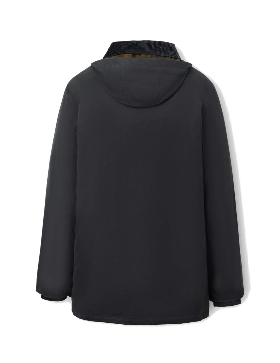 SILBON CAZADORA GRIS OSCURO ENCERADA