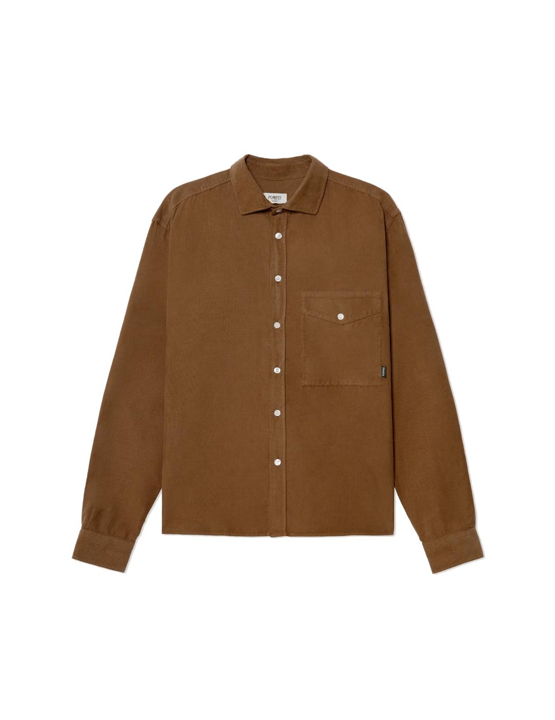 POMPEII CAMISA MARRON PANA FUDGE CORDUROY