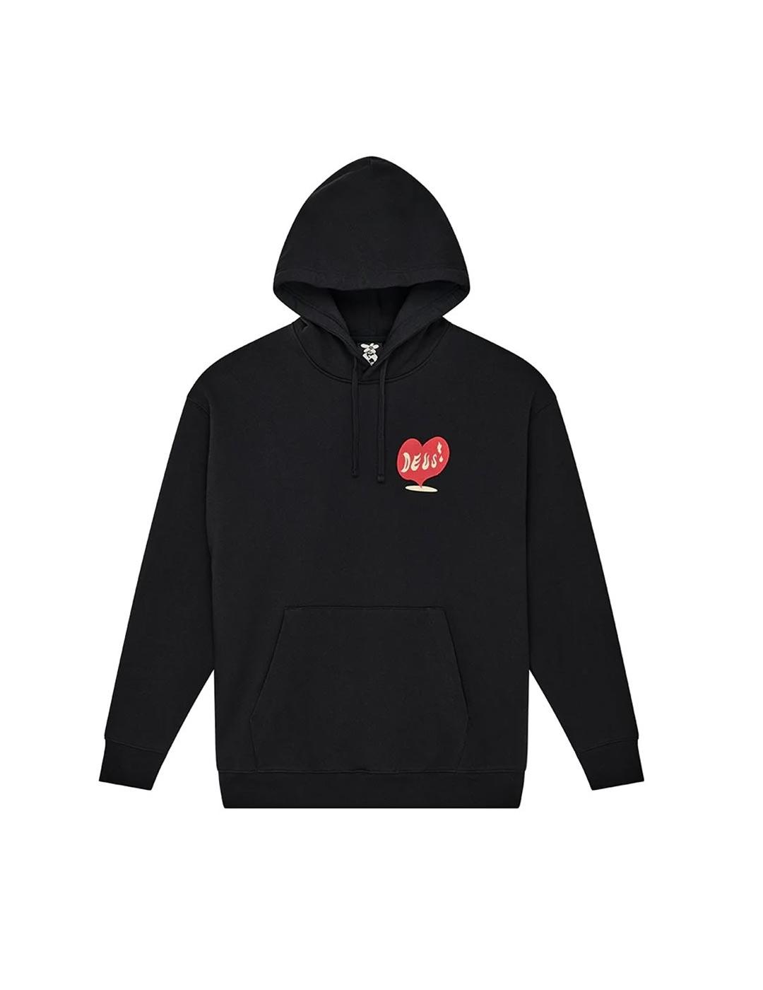 DEUS HOODIE DEEP CUT NEGRA