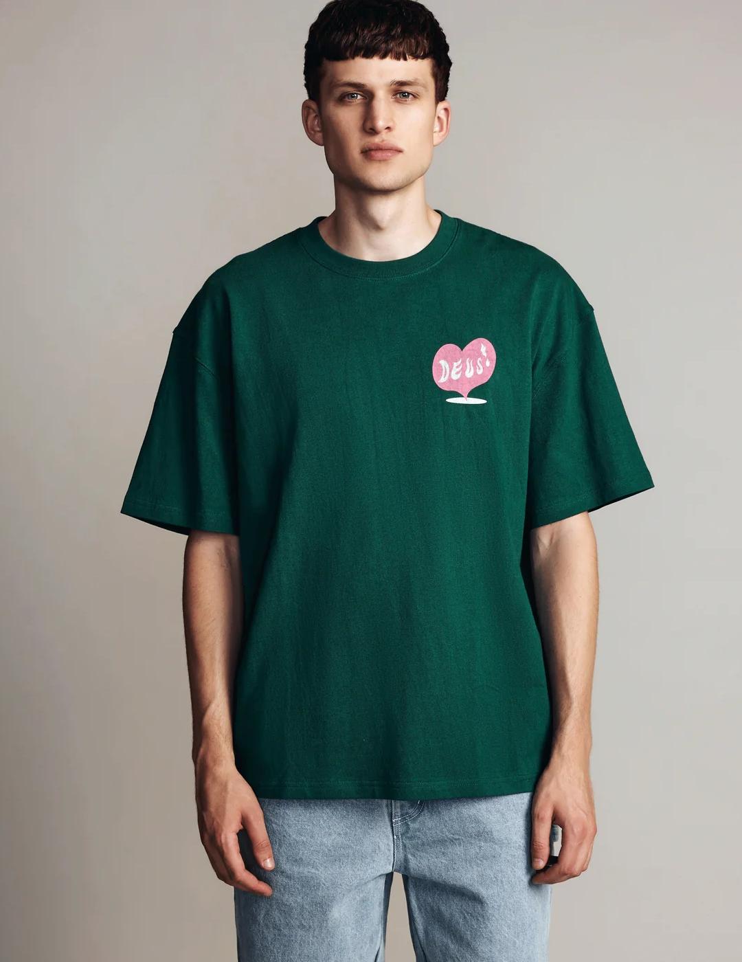 DEUS CAMISETA DEEP CUT VERDANT