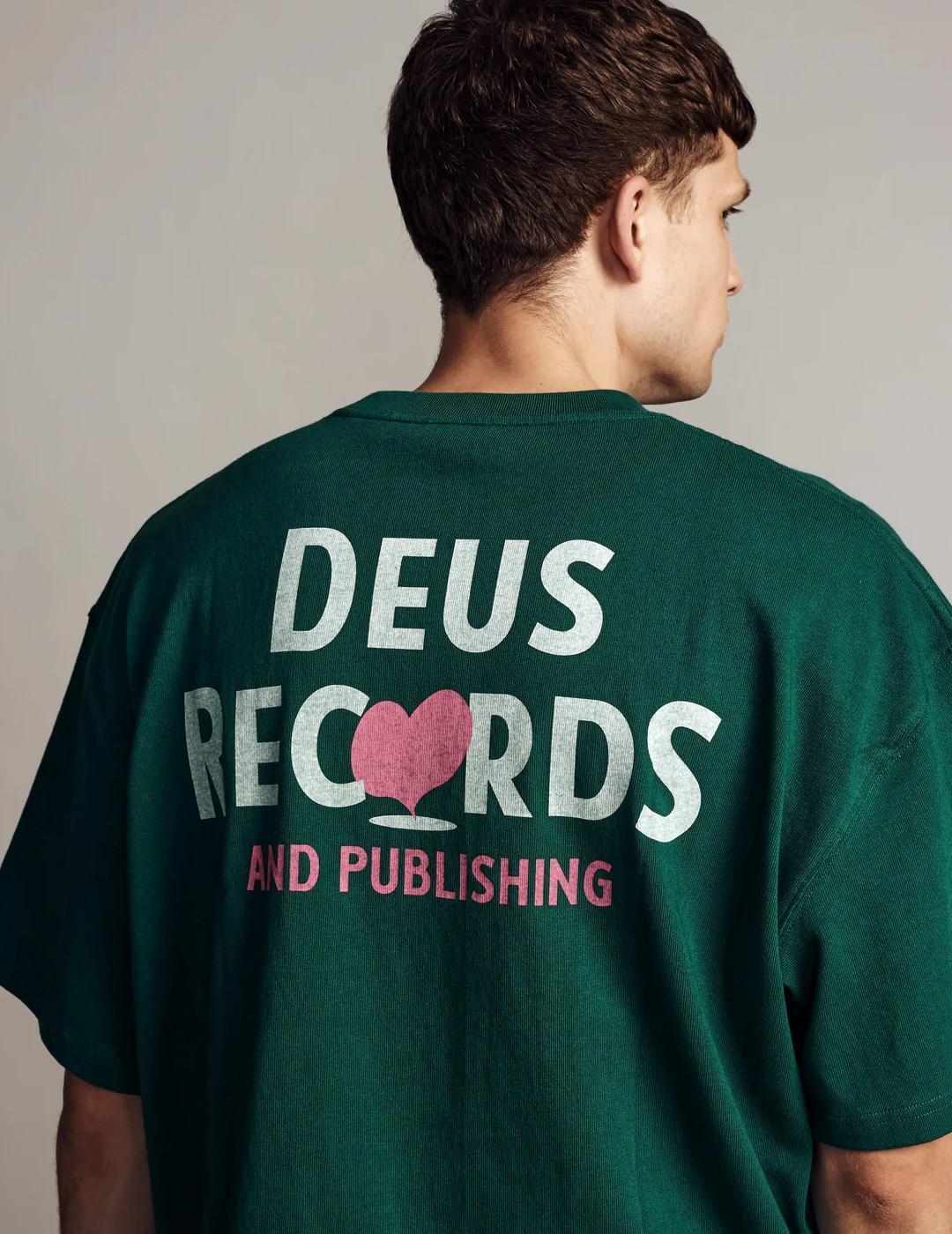 DEUS CAMISETA DEEP CUT VERDANT