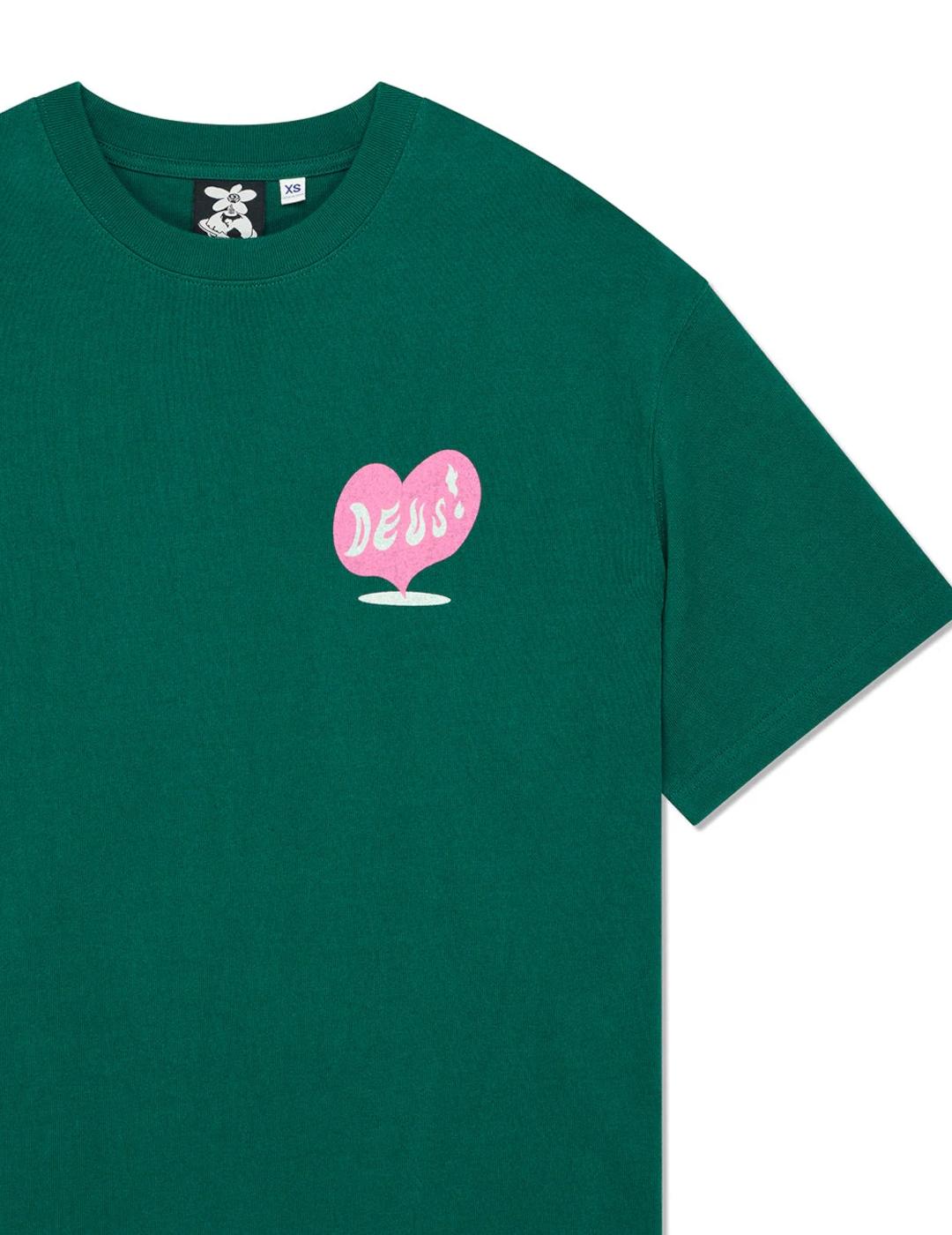 DEUS CAMISETA DEEP CUT VERDANT