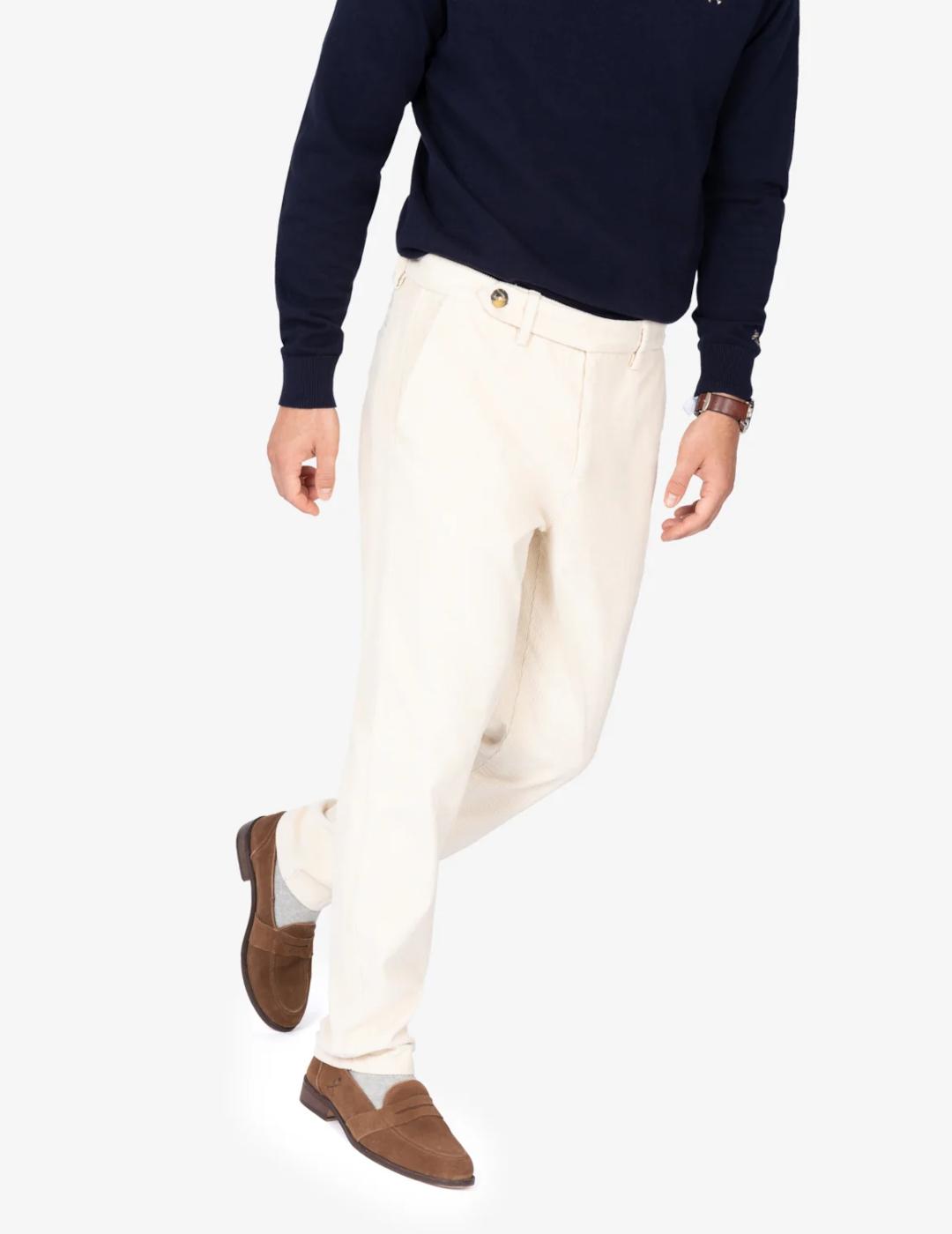 HARPER PANTALON PANA CRUDO CORDURY