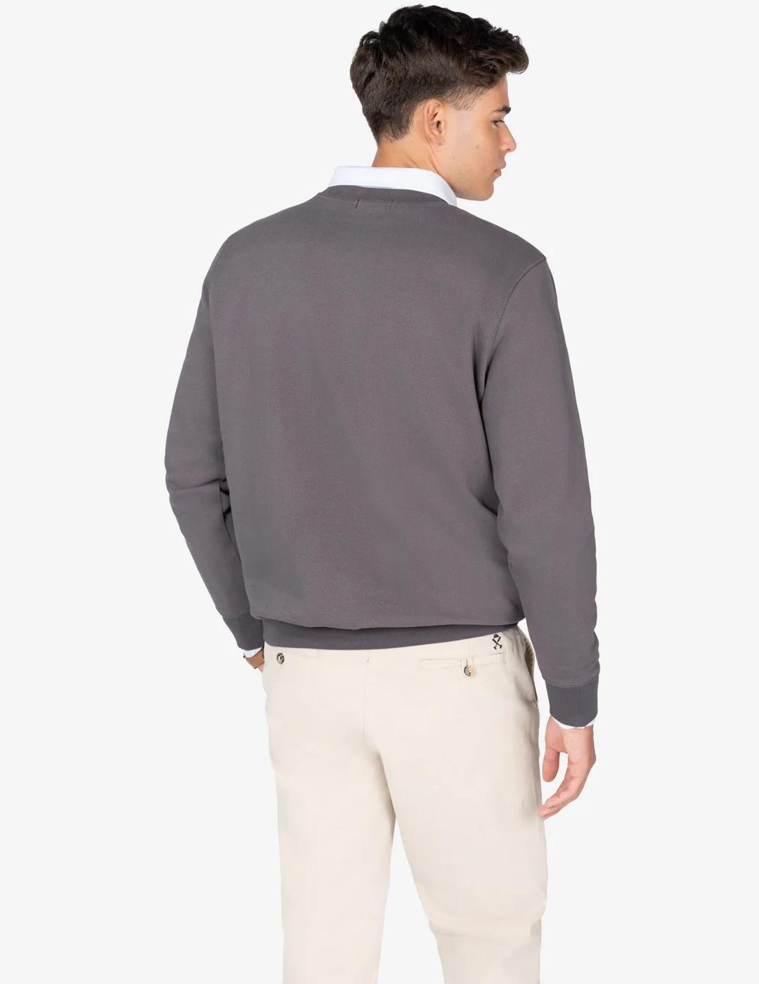 HARPER SUDADERA ANTRACITA FLUFFY BEAR