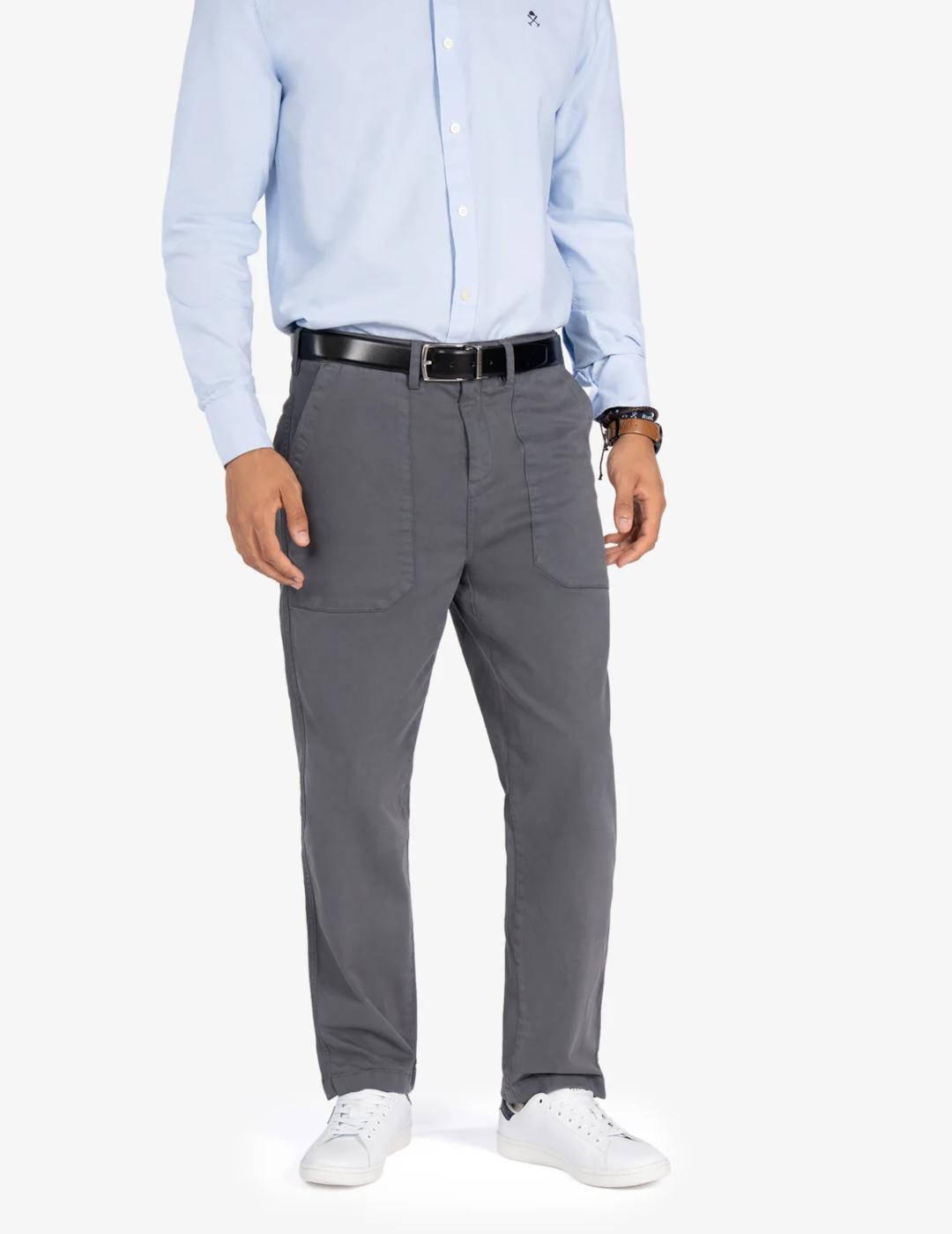 HARPER PANTALON GRIS WORKER