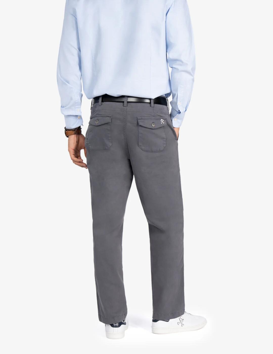HARPER PANTALON GRIS WORKER