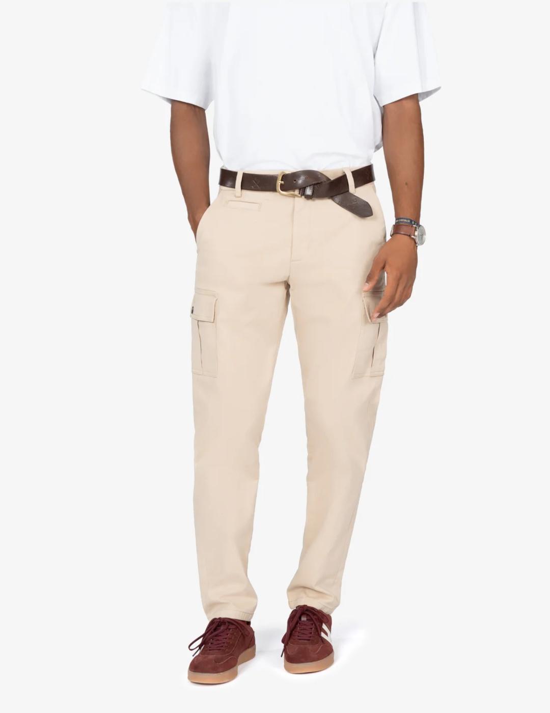 HARPER PANTALON CARGO CAMEL