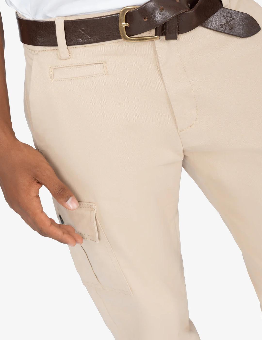 HARPER PANTALON CARGO CAMEL