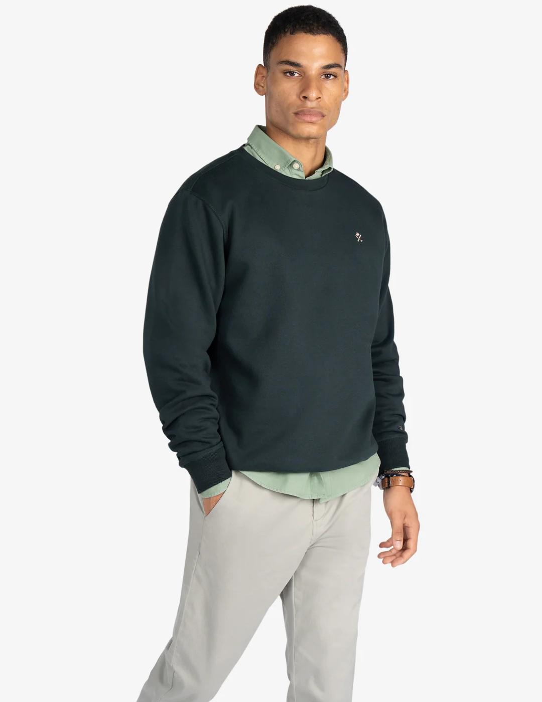 HARPER SUDADERA VERDE ICON