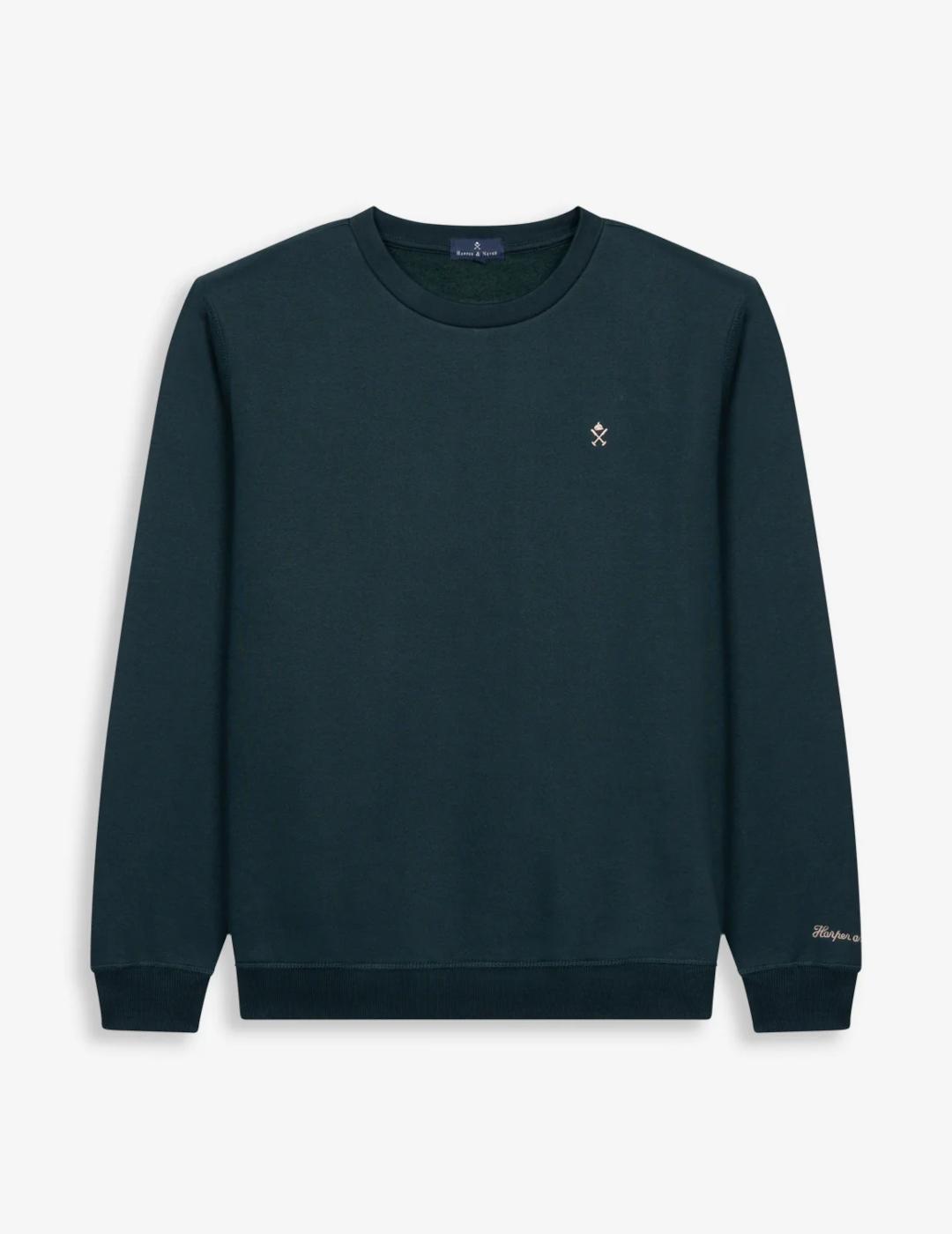 HARPER SUDADERA VERDE ICON