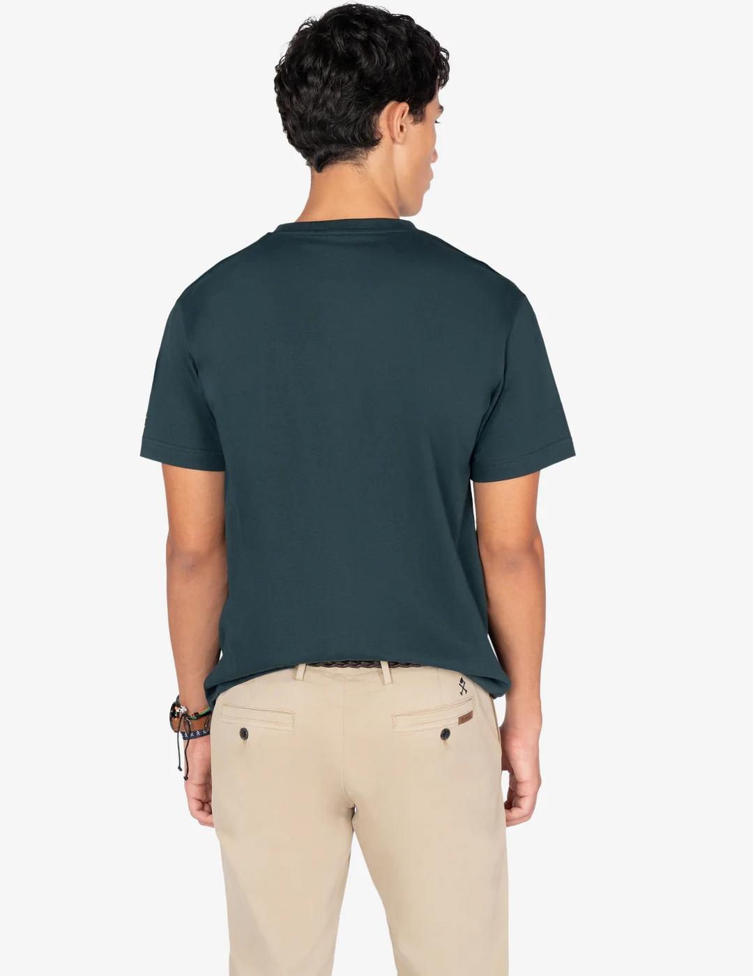 HARPER CAMISETA VERDE BOTELLA RUGBY