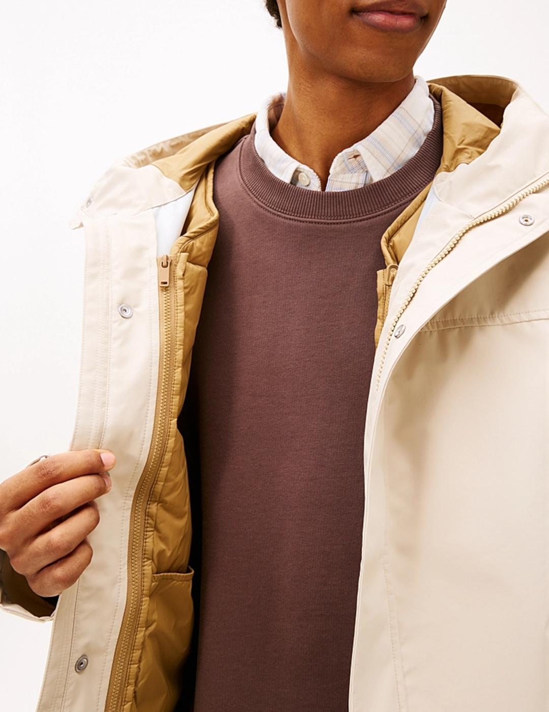 TOMMY CAZADORA BEIGE CHICAGO PADDED