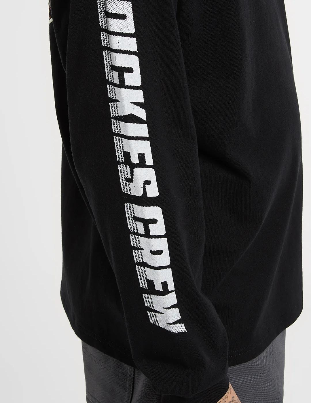 DICKIES CAMISETA NEGRA ML NASHPORT