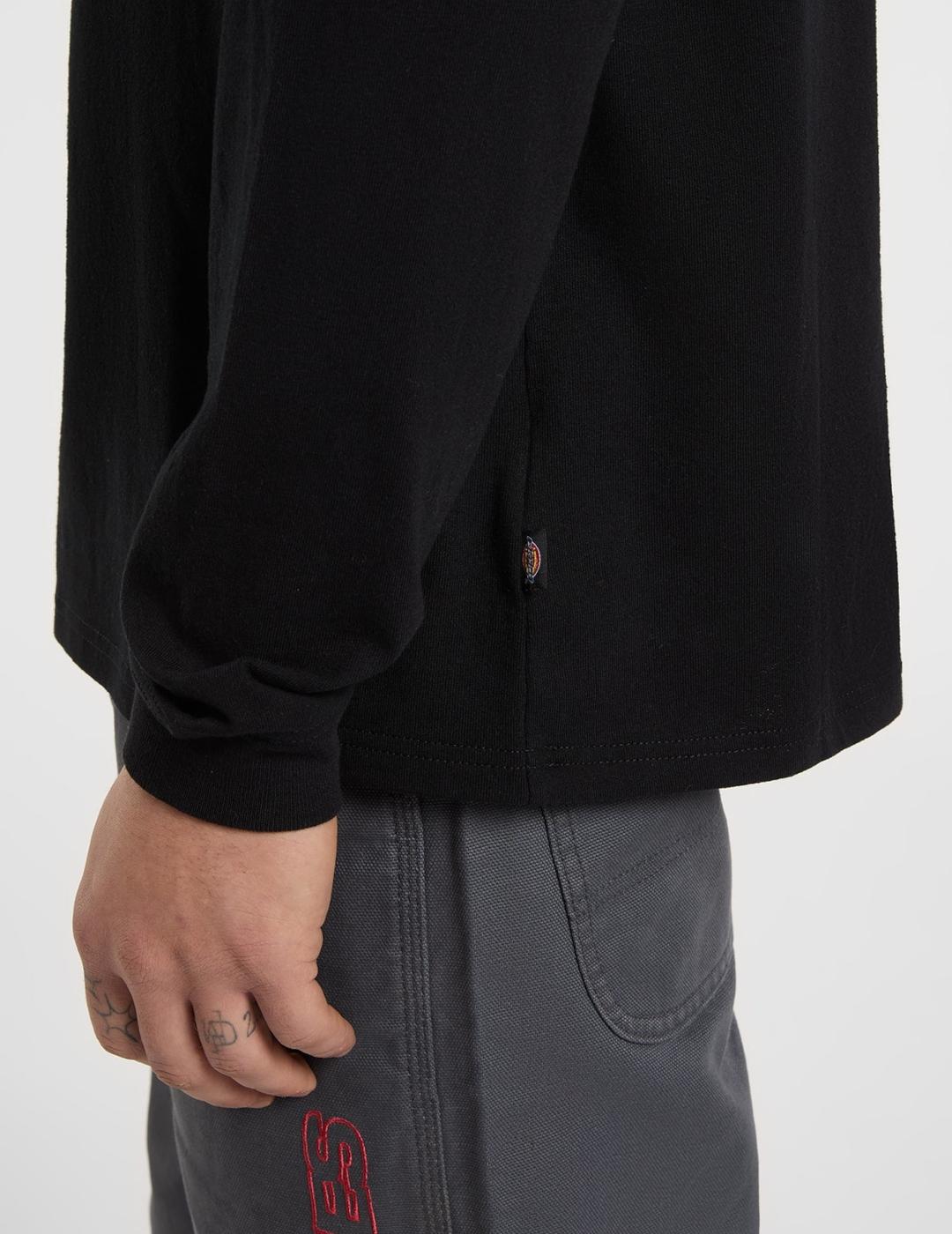 DICKIES CAMISETA NEGRA ML NASHPORT