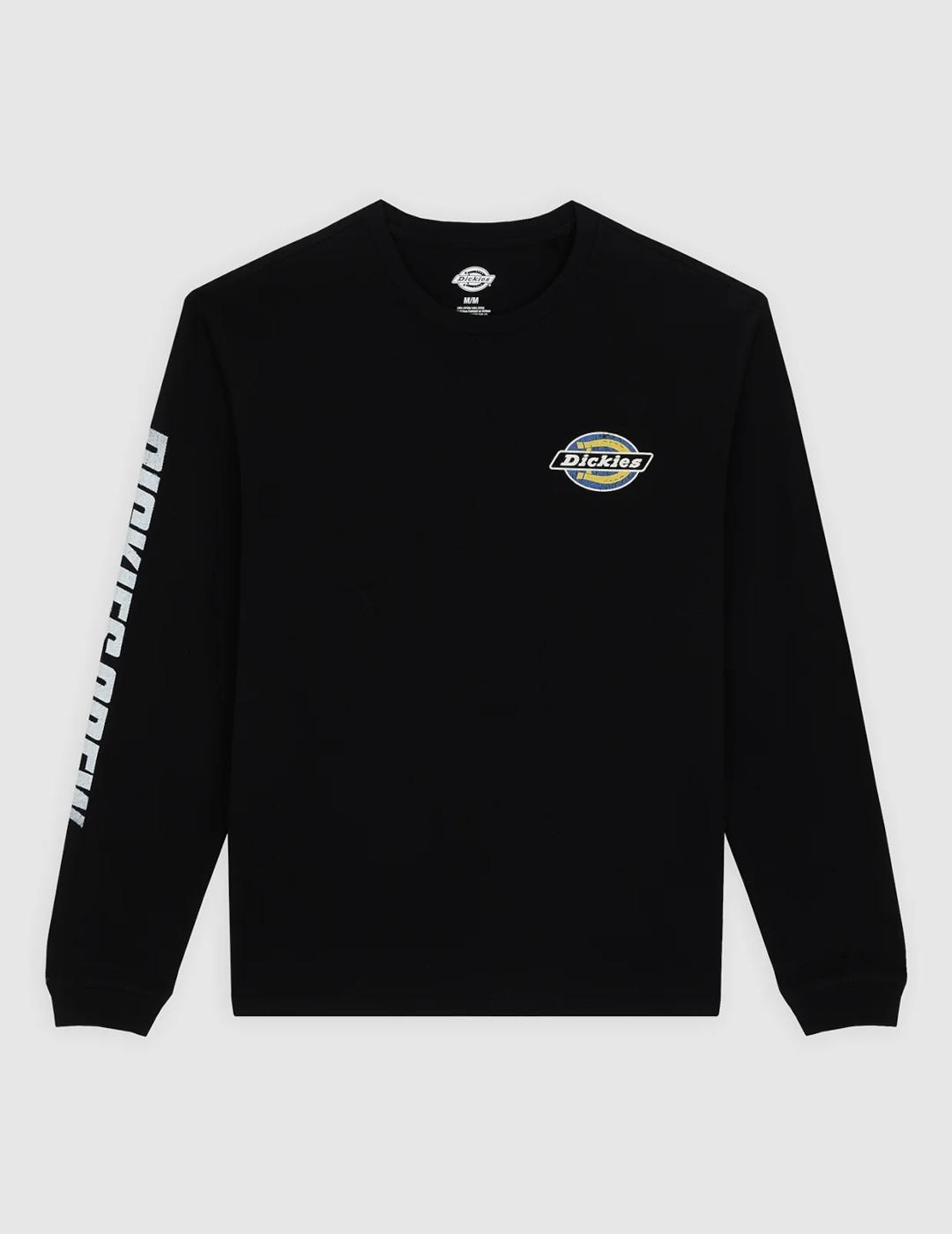 DICKIES CAMISETA NEGRA ML NASHPORT