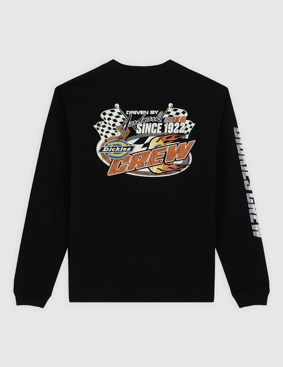 DICKIES CAMISETA NEGRA ML NASHPORT