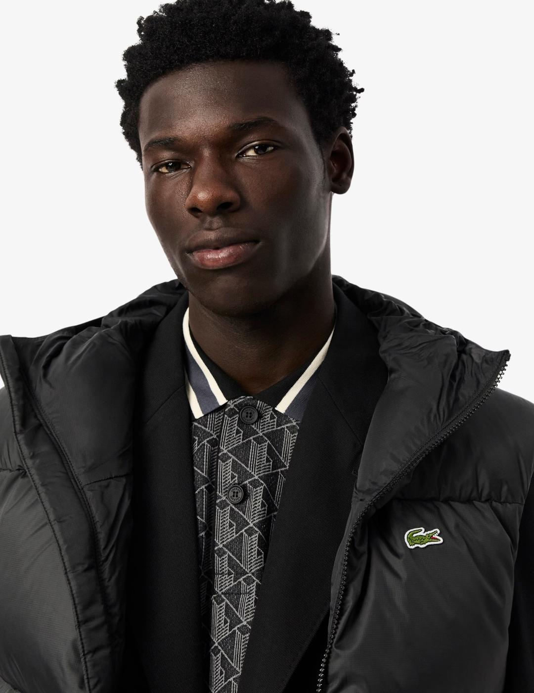 LACOSTE CHALECO NEGRO