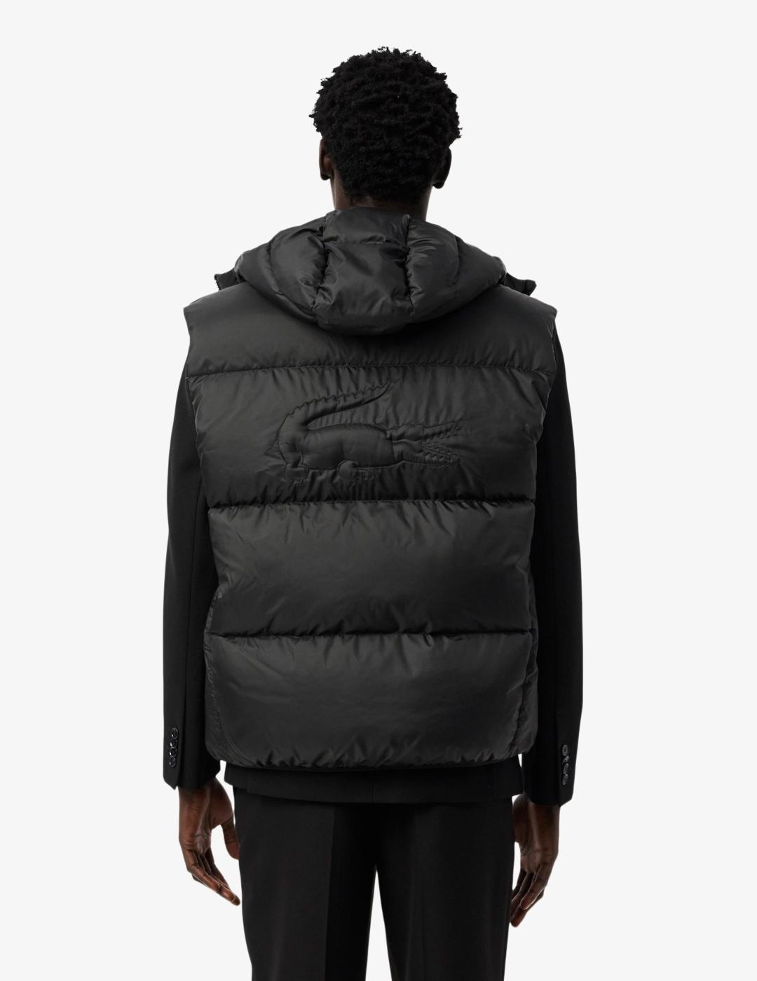 LACOSTE CHALECO NEGRO